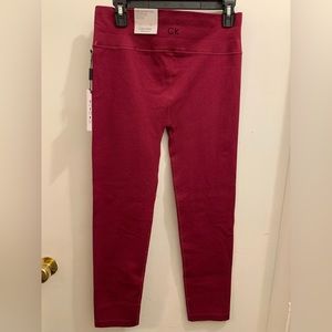 Women’s Calvin Klein Performance Leggings Ribbed High Waist XL NWT